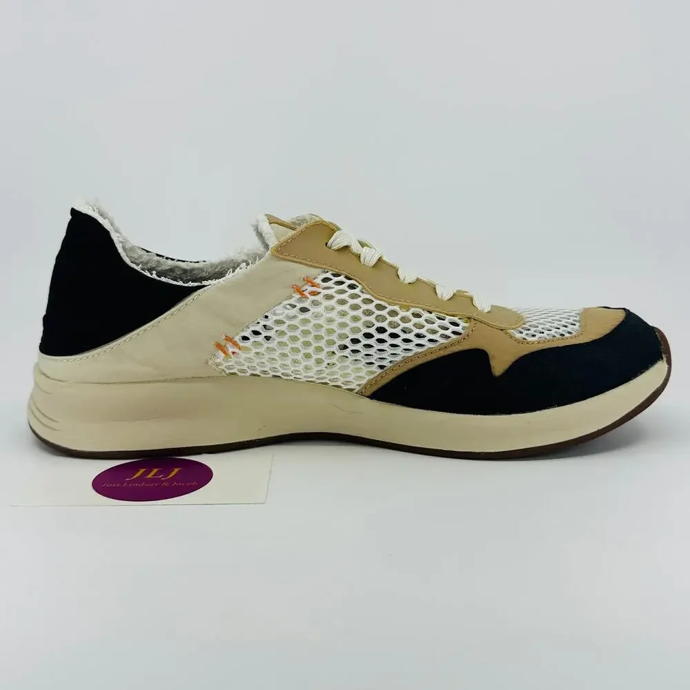 Taos Women's Direction Drop Heel Comfort Sneakers Black/Taupe Multi Size 10